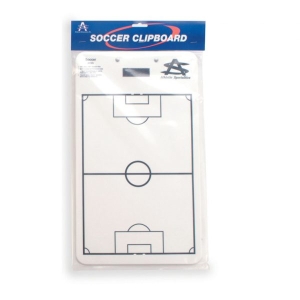CBS -Dry Erase Soccer Clipboard/ Field- Includes Black Marker