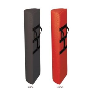 Half Round Dummy- 42"x14"x7- Black or Red