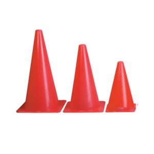 3" Open Top Cones - 4 Pack- Orange