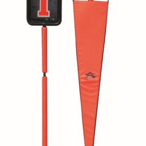 Deluxe Padded Down Box Only- Orange/black