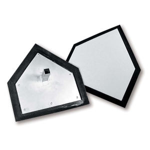 HBPRO-A -Homeplate W/steel Mounted Stanchion Includes Ground Anchor
