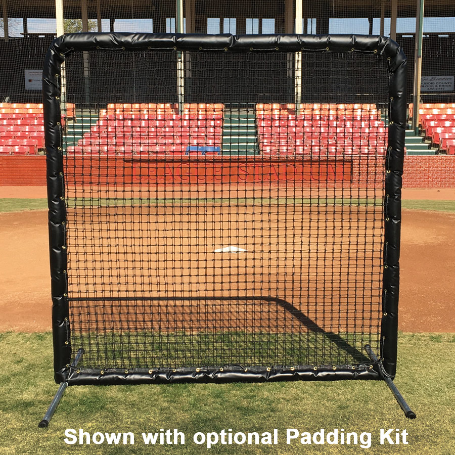 PROB -Fungo Protection Frame & Net 8' x 8'- Black