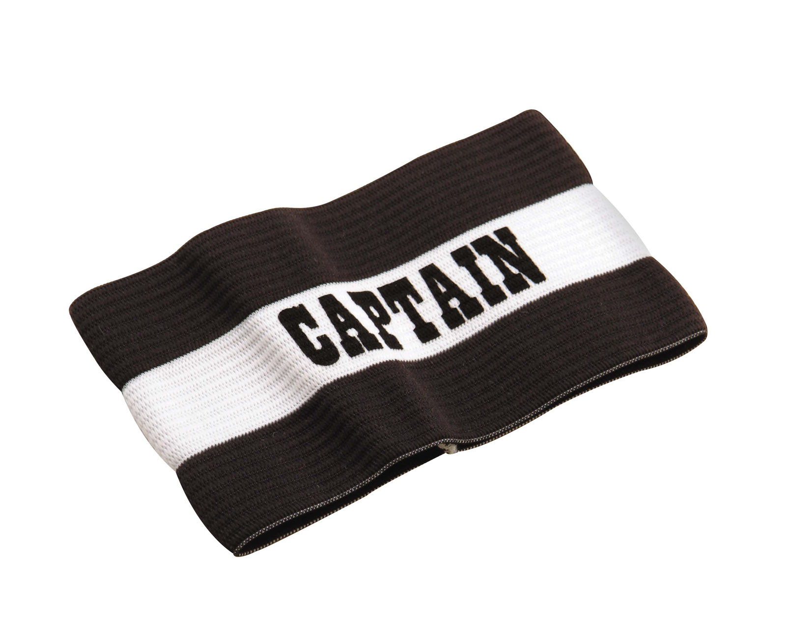 Captain's Arm Bands- Black/white Sold Per 6 Each (not Pair)
