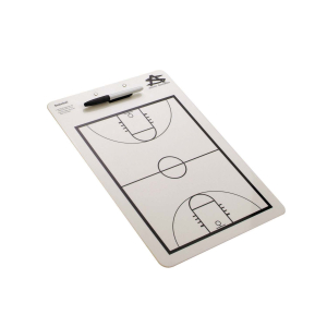 Dry Erase Basketball Clipboard/ Court- Includes Black Marker