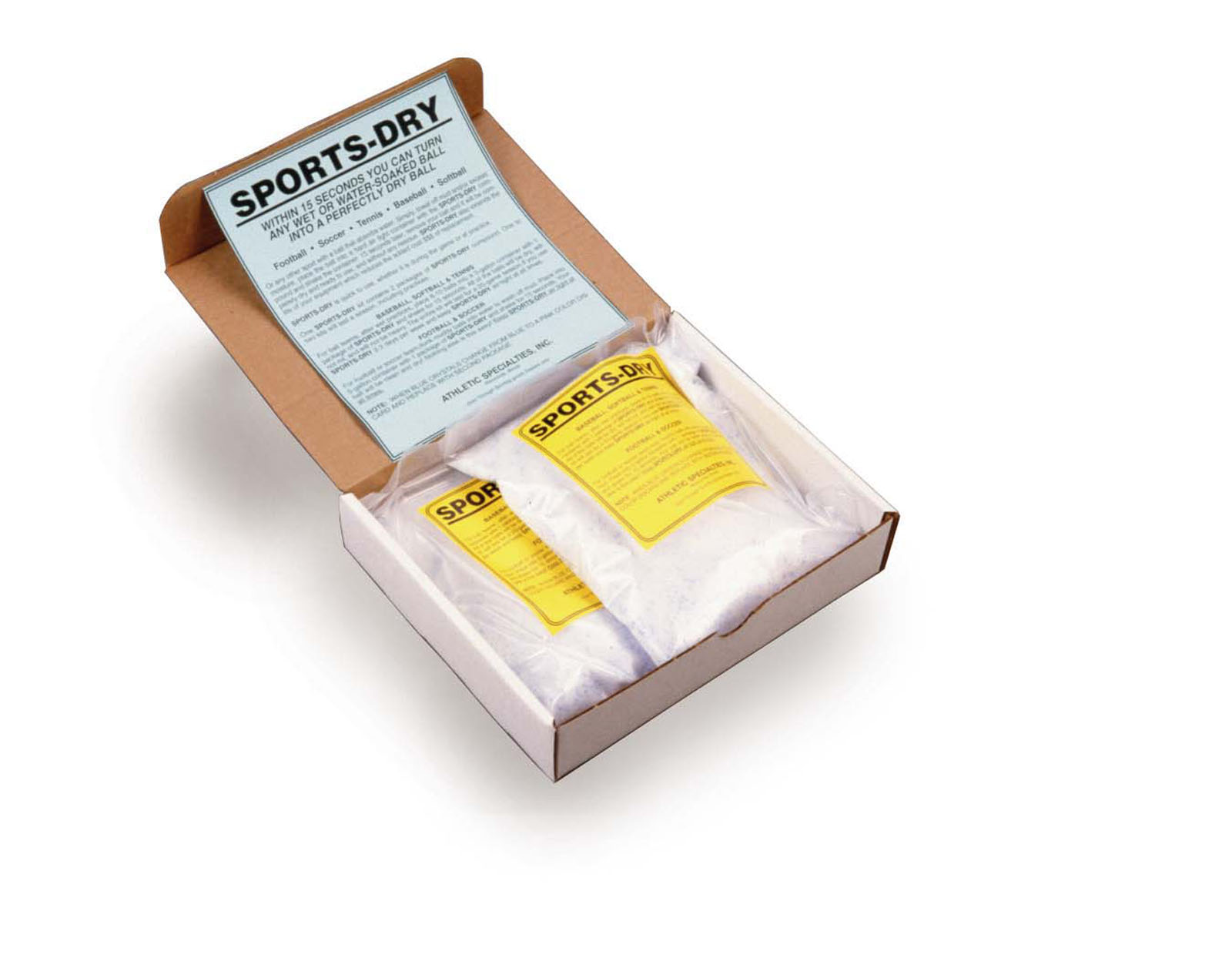 Sports Dry Ball Drying Kit..2 Bags Of Compound Per Box